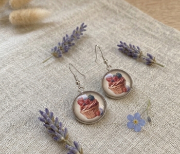 Produkt_cabochon náušnice