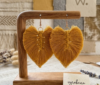 Produkt_macrame náušnice